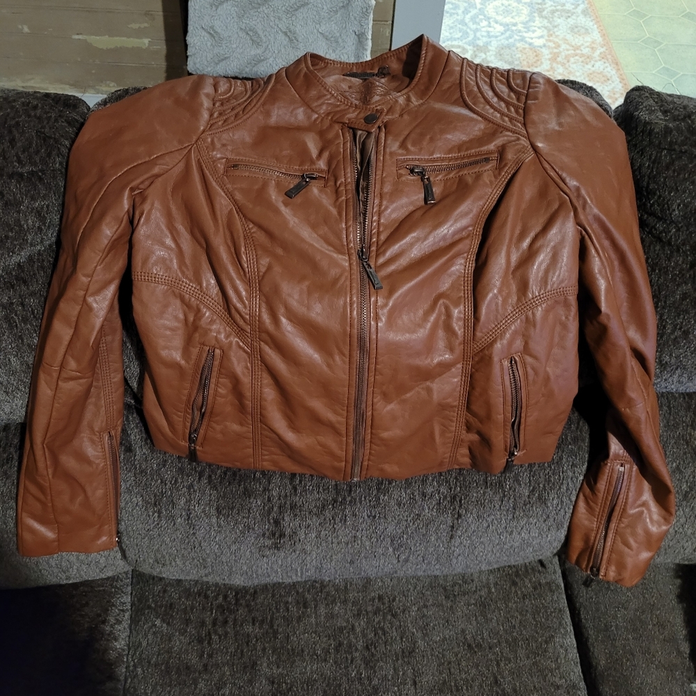 JouJou pleather jacket